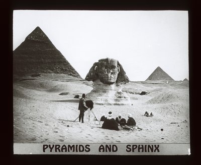Gizeh - Pyramids and Sphinx by American Photographer